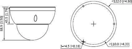 ANTIVANDALINĖ IP KAMERA IPC-HDBW2441R-ZAS-27135 - 4 Mpx 2.7 ... 13.5 mm - MOTOZOOM DAHUA