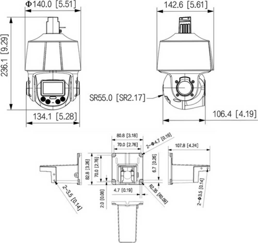 Dahua SD3E405DB-GNY-A-PV1