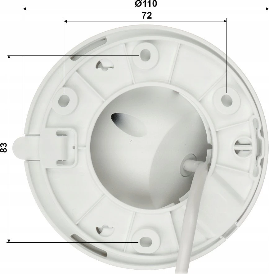 IP KAMERA IPC-HDW1439V-A-IL „Išmanus dvigubas apšvietimas“ – 3,7 Mpx 2,8 mm DAHUA