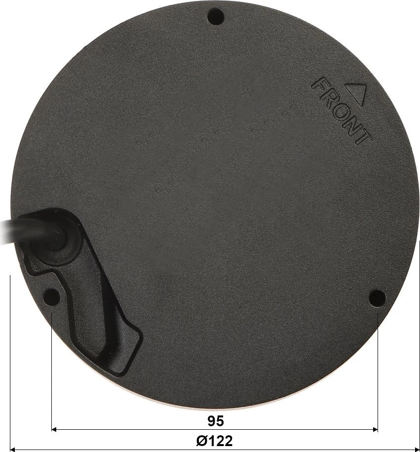 ANTIVANDALINĖ IP KAMERA IPC-HDBW5541R-ASE-0280B-S3-Juodas WizMind S - 5 Mpx 2.8 mm DAHUA