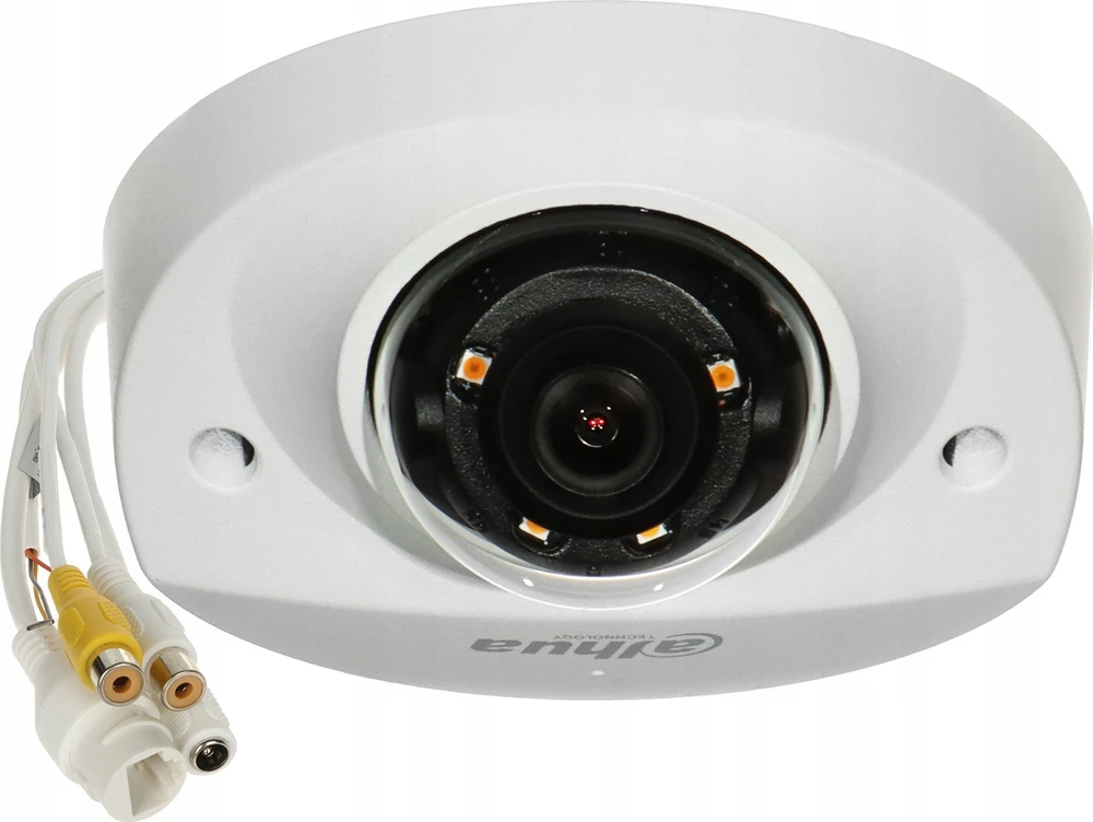 ANTIVANDALINĖ IP KAMERA IPC-HDBW2249F-AS-IL-0280B WizSense Smart Dual Light - 1080p 2.8 mm DAHUA