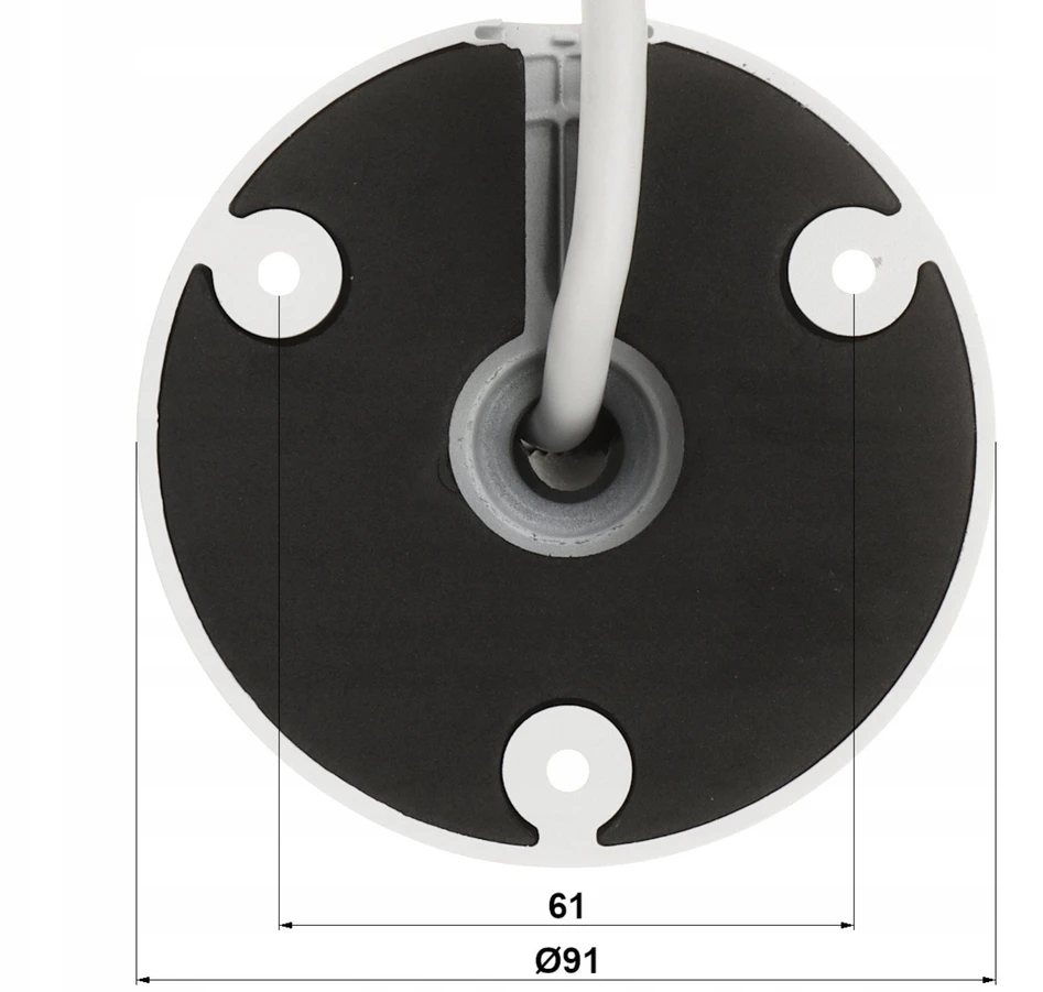 Dahua Technology IP KAMERA IPC-HFW2249T-AS-IL-0360B Išmanusis dvigubas apšvietimas WizSense - 1080p 3.6 mm DAHUA