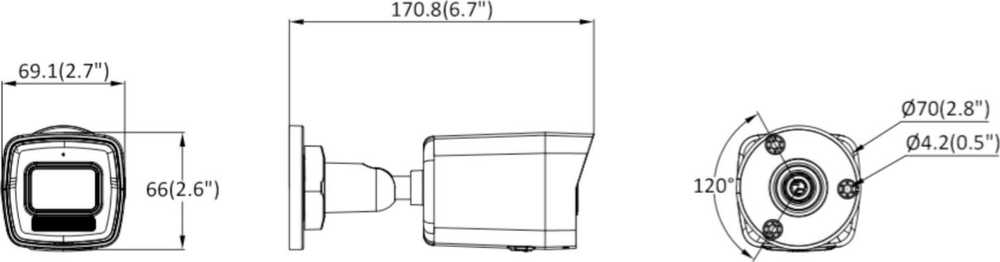 IP KAMERA DS-2CD1023G2-LIU(2.8MM)PL Išmanusis hibridinis šviestuvas - 1080p Hikvision