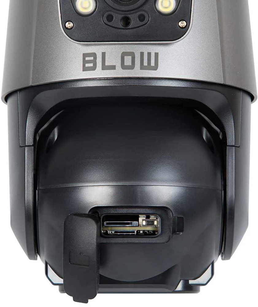 BLOW 4G PTZ 3MP+3MP V-PT62 dviejų objektyvų pasukama kamera