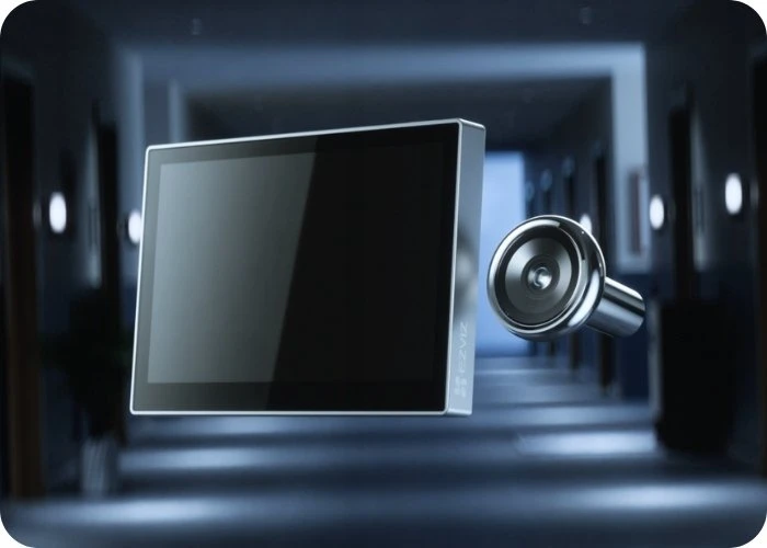 Ezviz CP2 2MP Wireless Door Viewer sidabrinė