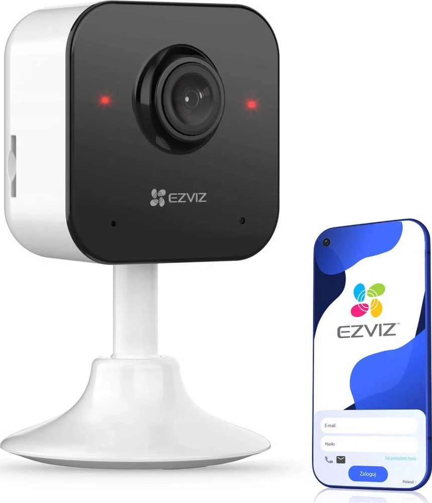 Ezviz H1c Smart Home Camera 1080p, Wi-Fi, Baltas - vidaus vaizdo stebėjimo kamera
