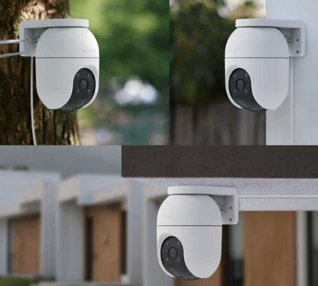 EZVIZ lauko stebėjimo kamera WiFi 4 MP 360° automatiniu sekimu spalvotu naktiniu matymu C8c 4 MP
