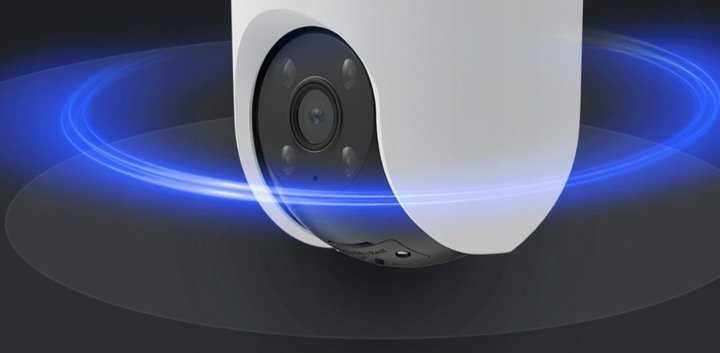 EZVIZ lauko stebėjimo kamera WiFi 4 MP 360° automatiniu sekimu spalvotu naktiniu matymu C8c 4 MP