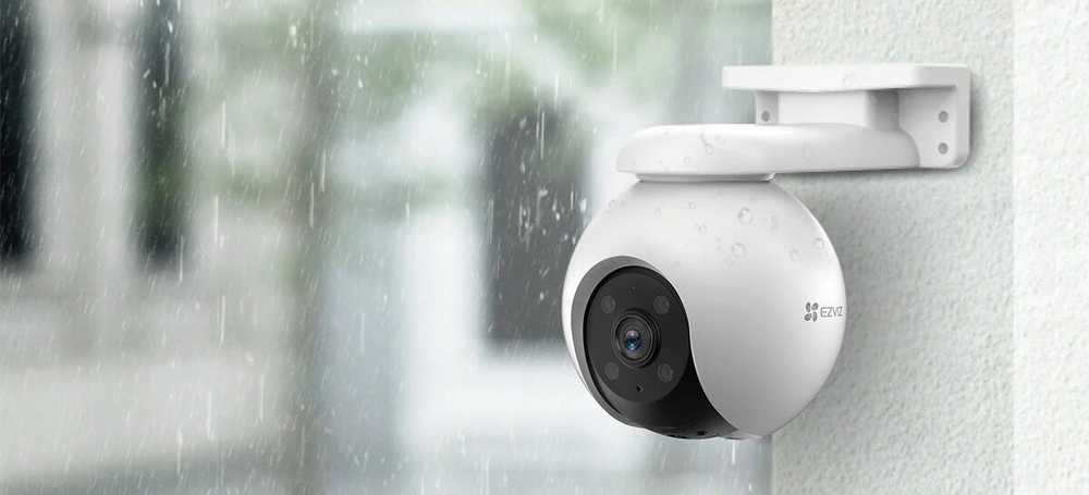 IP Vaizdo Kamera - EZVIZ H8c Pro 3K Dome 2880x1620 Lauko Naktinis Matymas