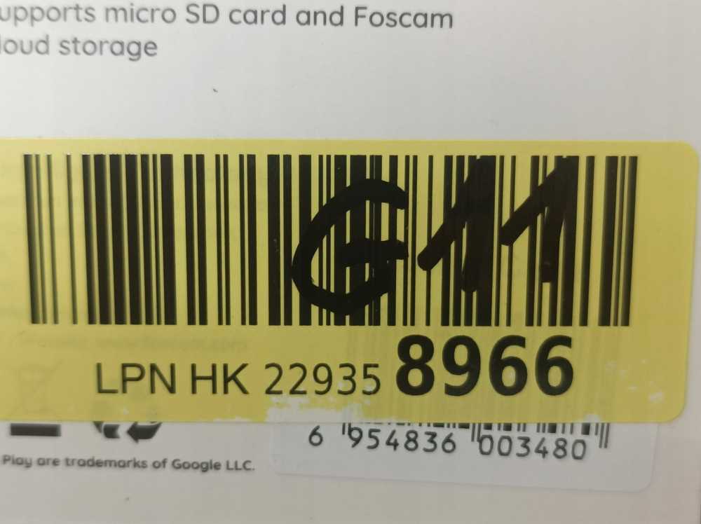 Foscam X5 IP apsaugos kamera Indoor Juodas