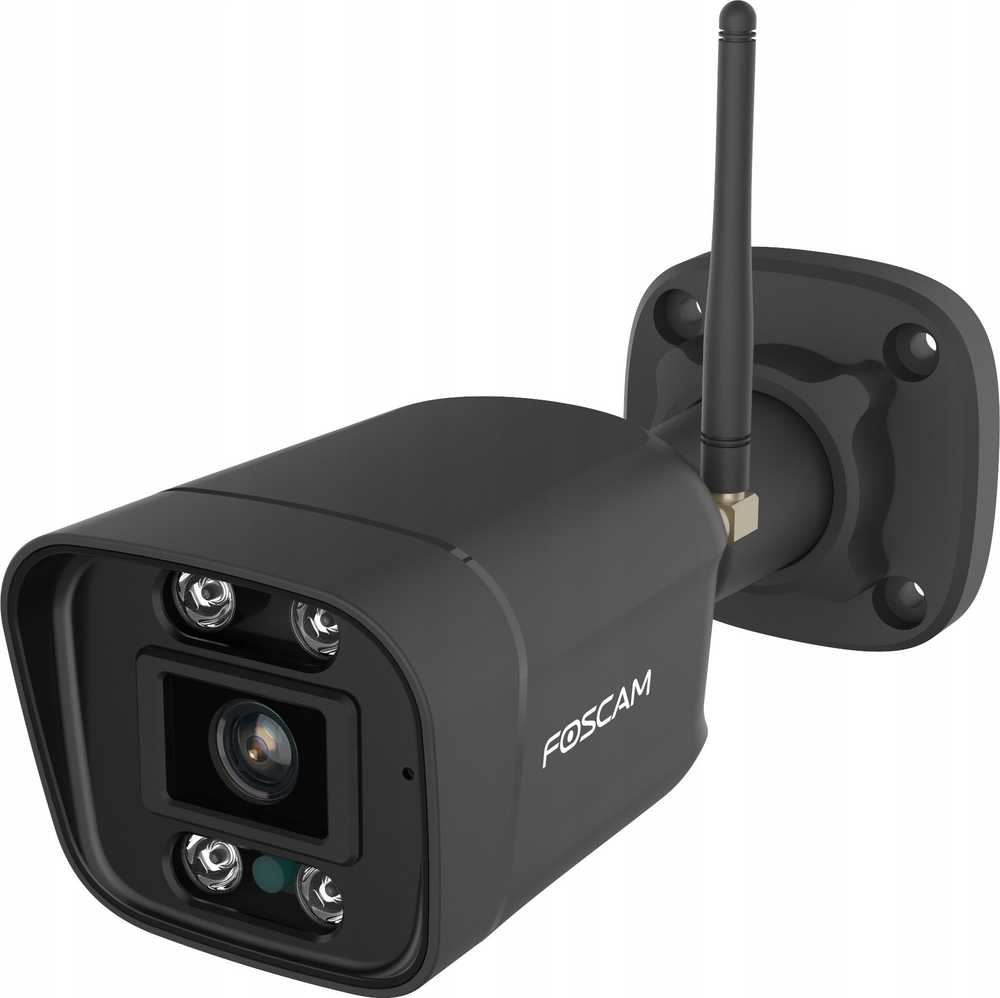 IP Saugumo Kamera - Foscam V8P 8MP Wi-Fi (Juoda)