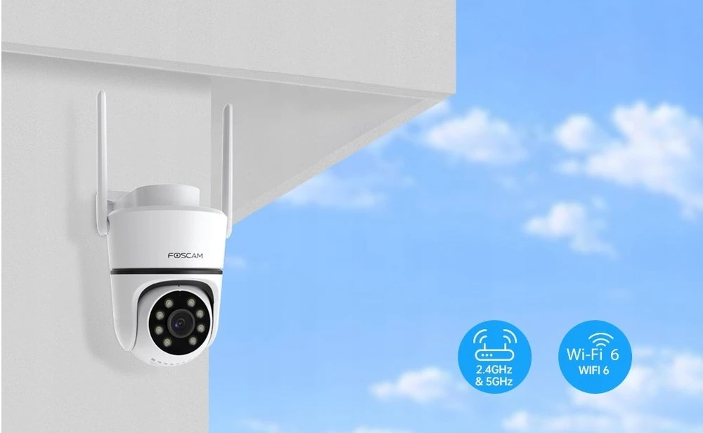 Foscam PD5 5MP Baltas IP Surveillance Camera