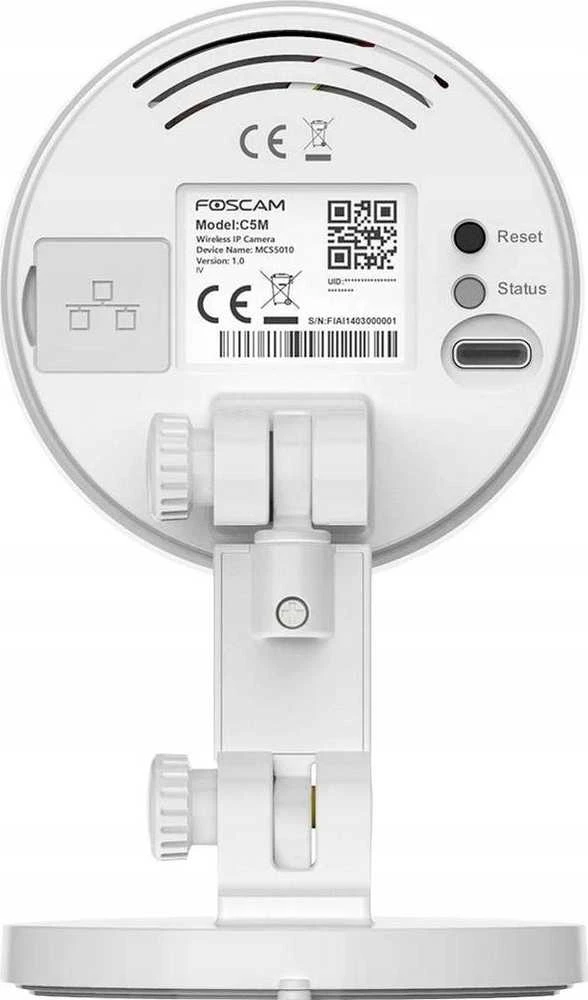 IP Kamera - Foscam C5M 5MP 3K USB-C Balta
