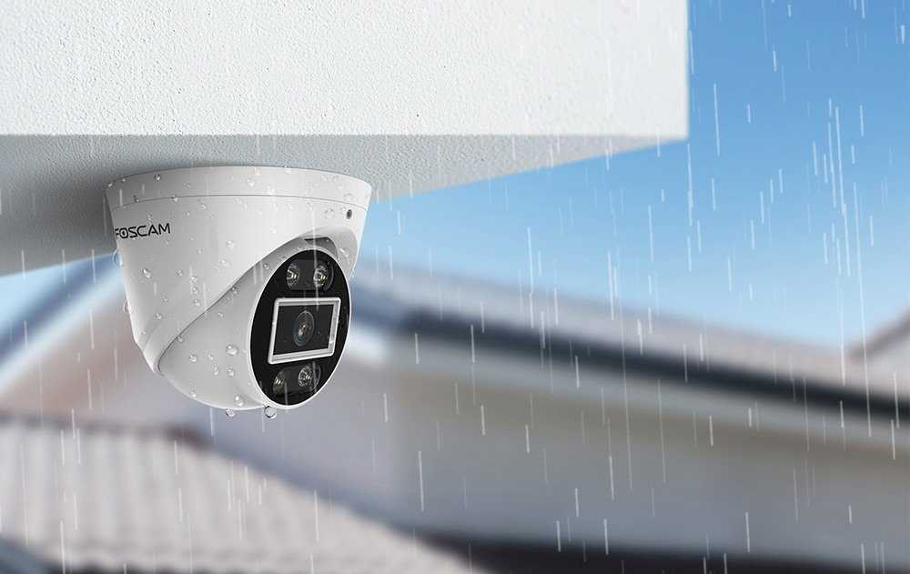 IP Kamera - Foscam T8EP 8MP POE, Balta