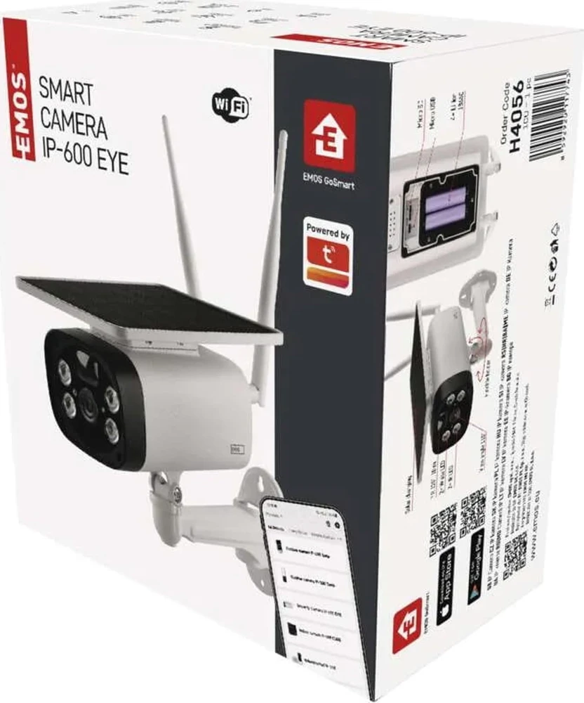 Foscam IP kamera, Solarna Emos H4056 IP-600 EYE WiFi kamera
