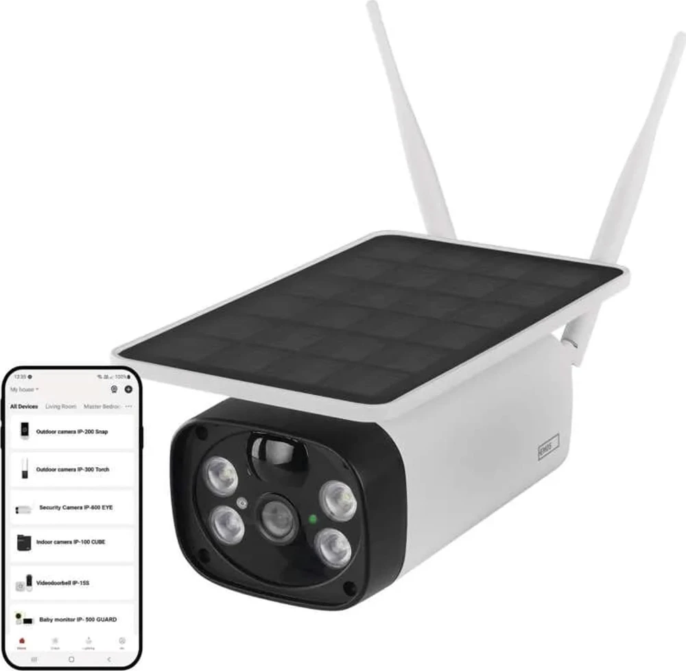Foscam IP kamera, Solarna Emos H4056 IP-600 EYE WiFi kamera