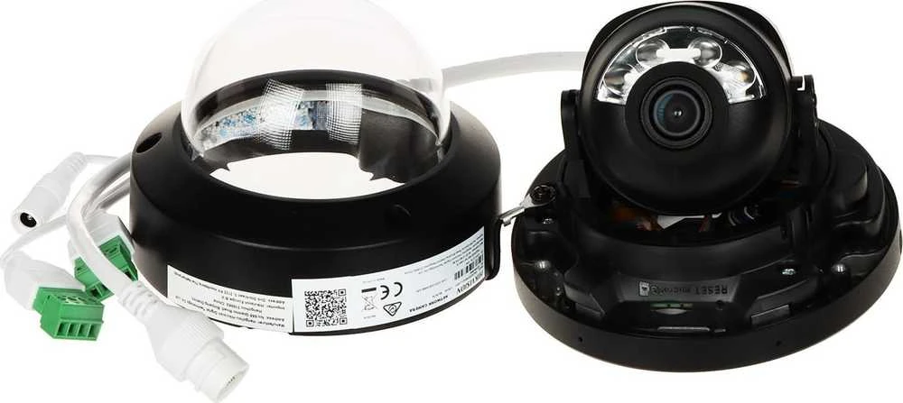 Hikvision kupolinė kamera DS-2CD2143G2-LIS2U 2.8mm (juodas, 4MP, AcuSense, IR+LED 30 m.)