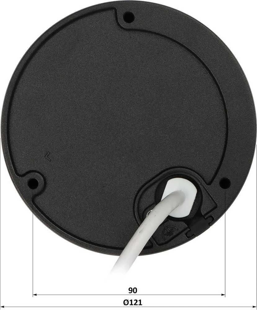 Hikvision kupolinė kamera DS-2CD2143G2-LIS2U 2.8mm (juodas, 4MP, AcuSense, IR+LED 30 m.)