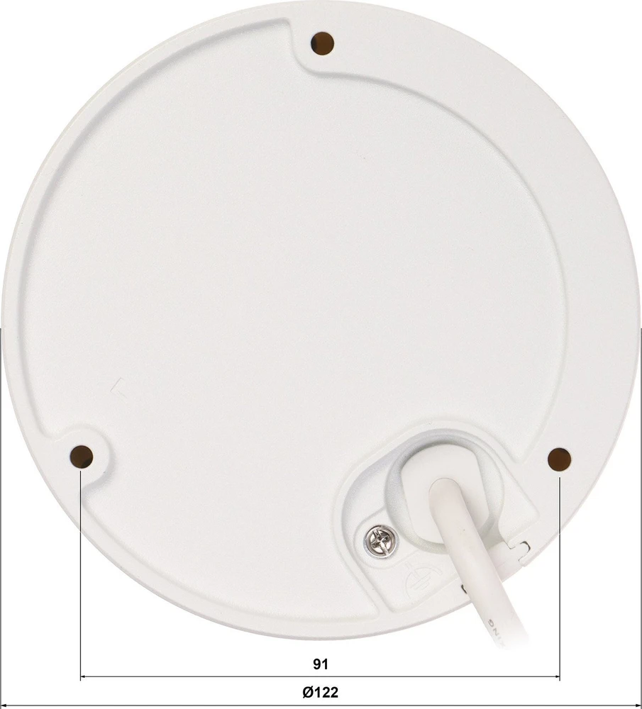 „Hikvision“ kupolinė vaizdo kamera DS-2CD2143G2-LIS2U 2,8 mm (4 MP, „AcuSense“, IR+LED 30 m)