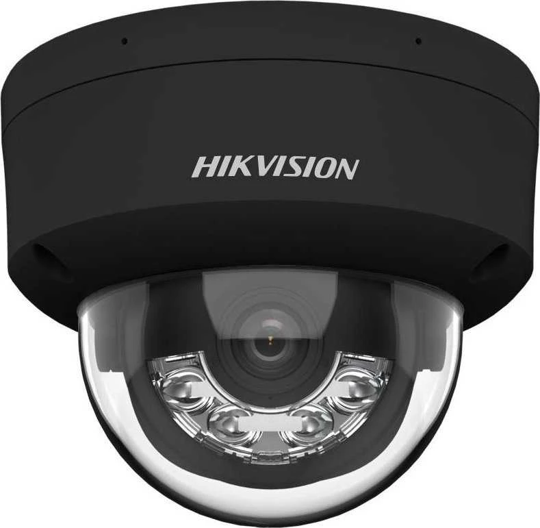„Hikvision“ kupolinė kamera DS-2CD2147G2H-LISUeF F2.8 (juoda, 4 MP, 30 m. IR; 30 LED, hibridinis apšvietimas)