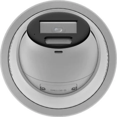Hikvision kupolas DS-2CD2347G2H-LIUeF F4 (balta, 4 MP, 30 m. IR; 30 m. LED, hibridinė šviesa)
