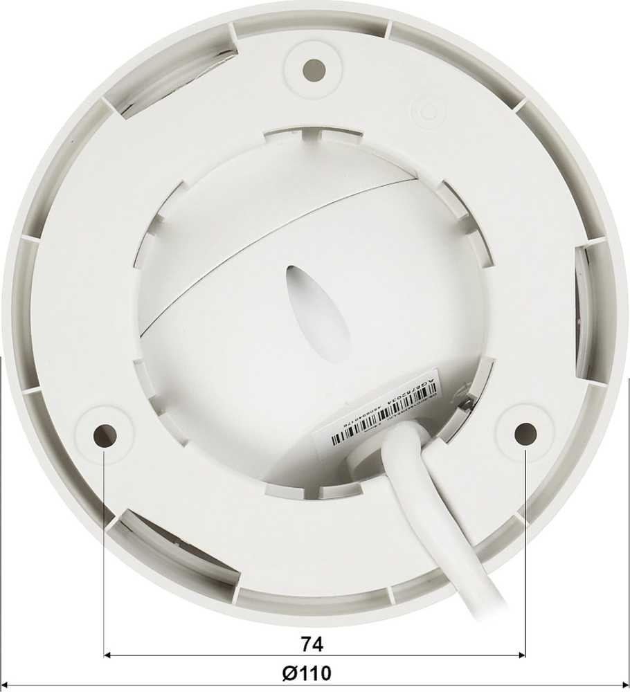 IP KAMERA DS-2CD1343G2-LIU(2.8MM)PL Išmanusis hibridinis šviestuvas - 3.7 Mpx Hikvision
