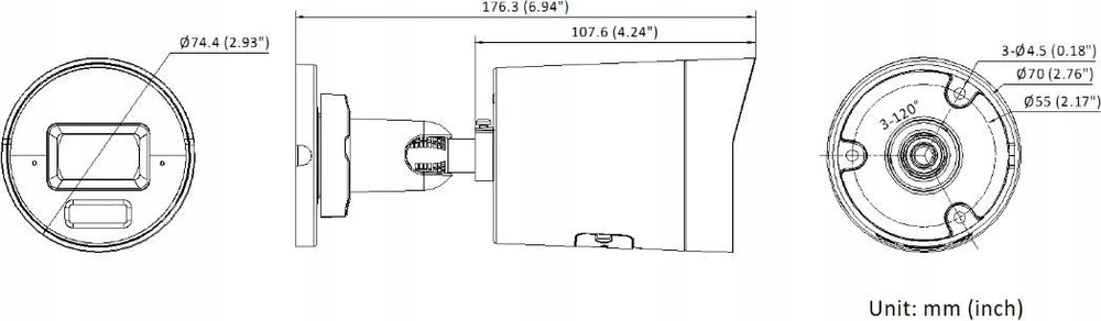 DS-2CD2046G3-IZ2UY(2.8/4mm) Kamera IP HIKVISION