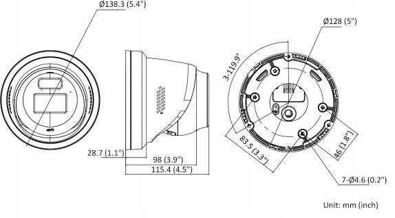 HIKVISION DS-2CD2346G3-IZS2UY/SL kamera (2,8/4 mm)