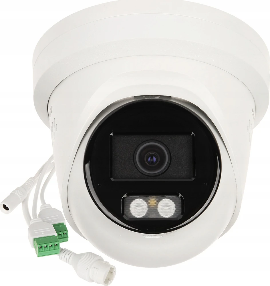 IP kamera Hikvision kupolas DS-2CD2386G2H-IS2U/SL F2.8 (balta, 8 MP, 30 m. IR, AcuSense)
