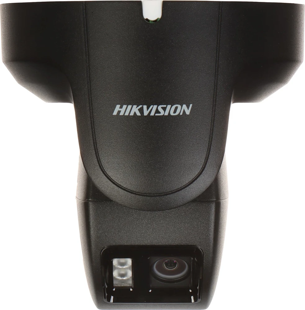 Hikvision dome DS-2CD2387G2P-LSU/SL(C) F4 (juoda, 8 MP, 30 m. LED, ColorVu, panoraminė 180°)