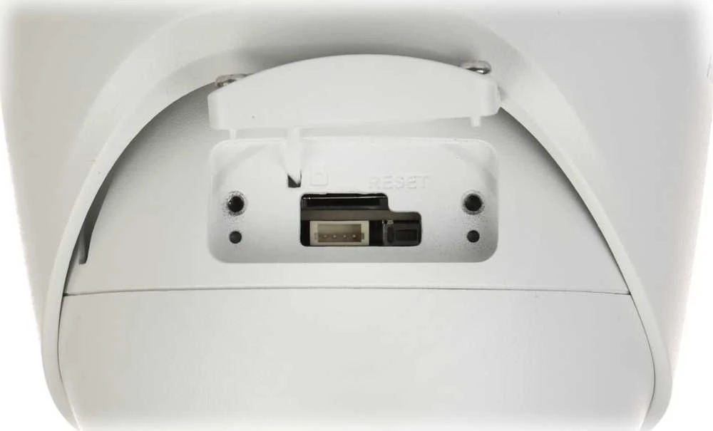 Hikvision kupolas DS-2CD2347G2H-LIUeF F2.8 (balta, 4 MP, 30 m. IR; 30 LED, hibridinė šviesa)