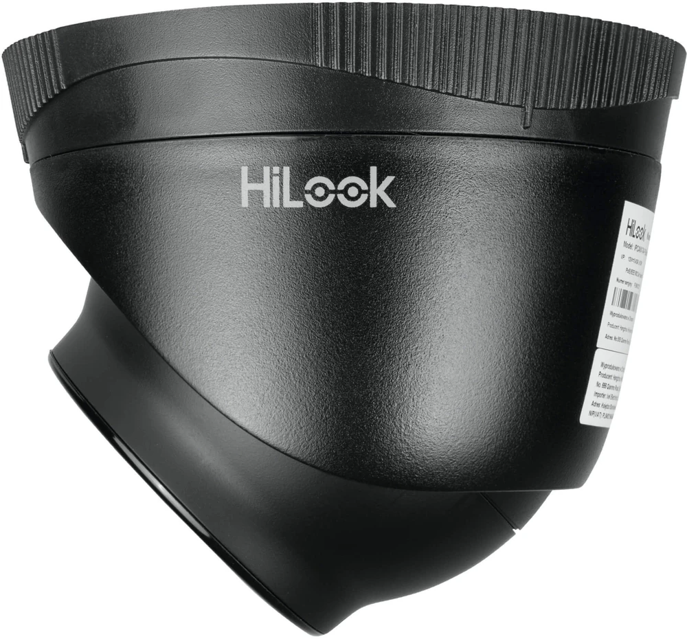 Kamera IP Hilook IPC-T241H-C Juodas kopułka 4MP IR20m