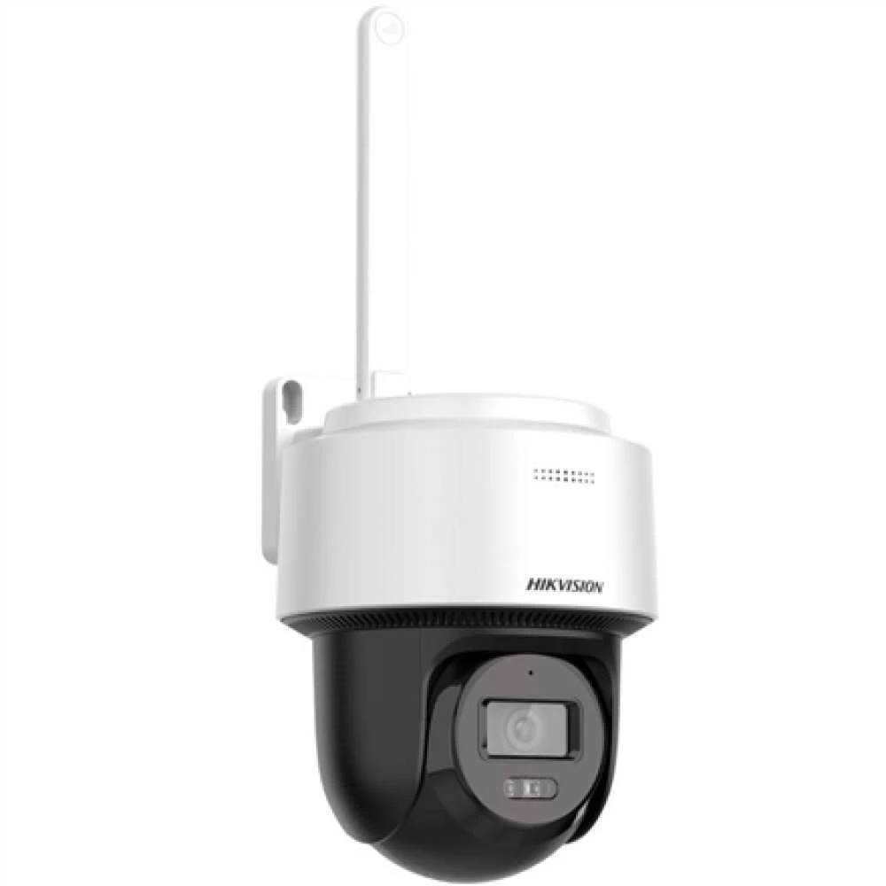 Hikvision | Išmanioji hibridinio apšvietimo 4G PT tinklo kamera | DS-2DE2C400MWG-4G | PTZ | 4 MP | Fiksuota | IP66 | Micro SD, maks. 512 GB