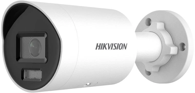 IP kamera Hikvision bullet DS-2CD2046G2H-IU F4 (balta, 4 MP, 40 m. IR, AcuSense, DarkFighter)