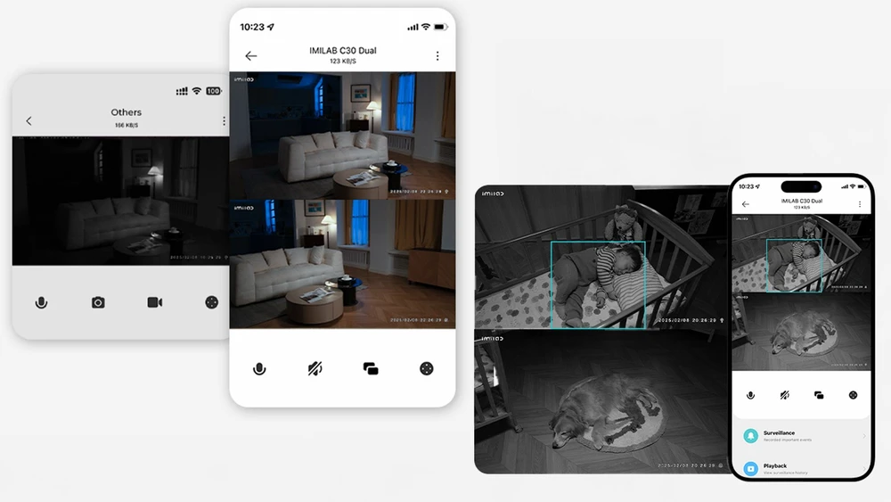 Xiaomi IMILAB Full HD 1080P Internetinė kamera su mikrofonu