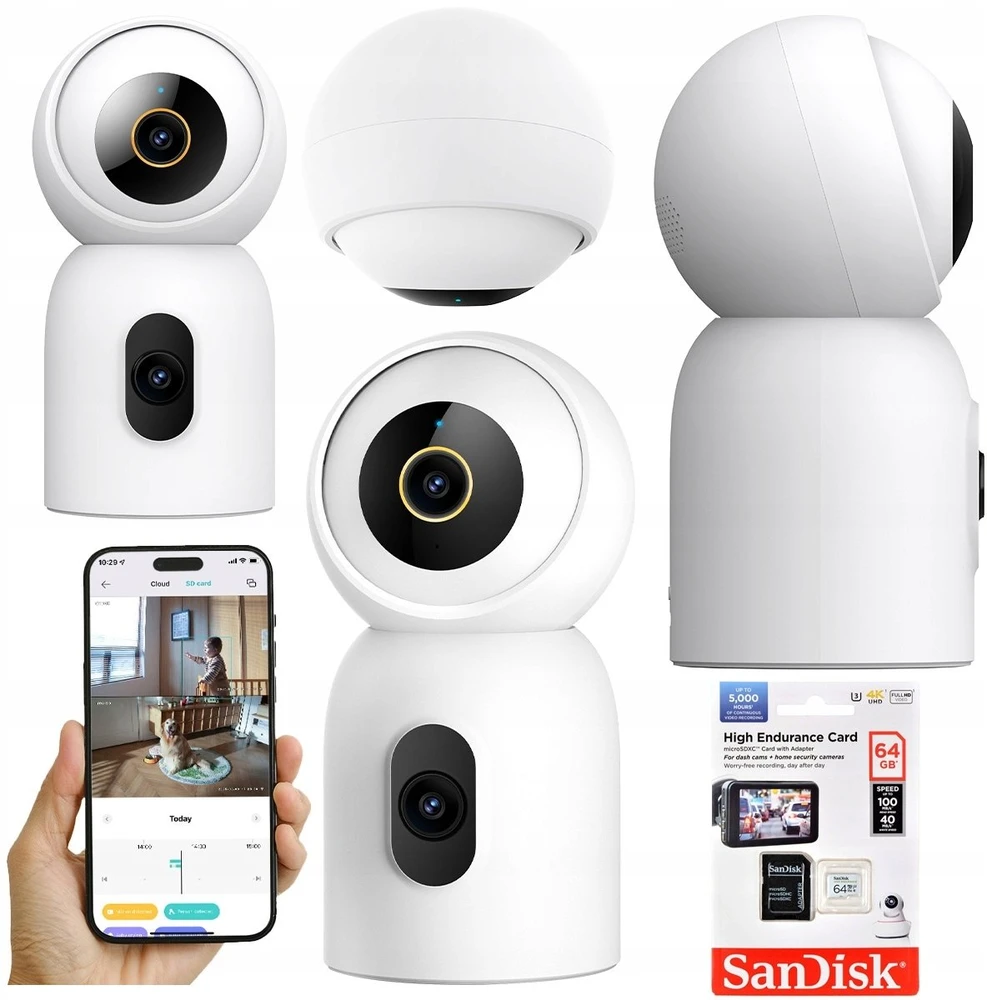 Xiaomi IMILAB Full HD 1080P Internetinė kamera su mikrofonu