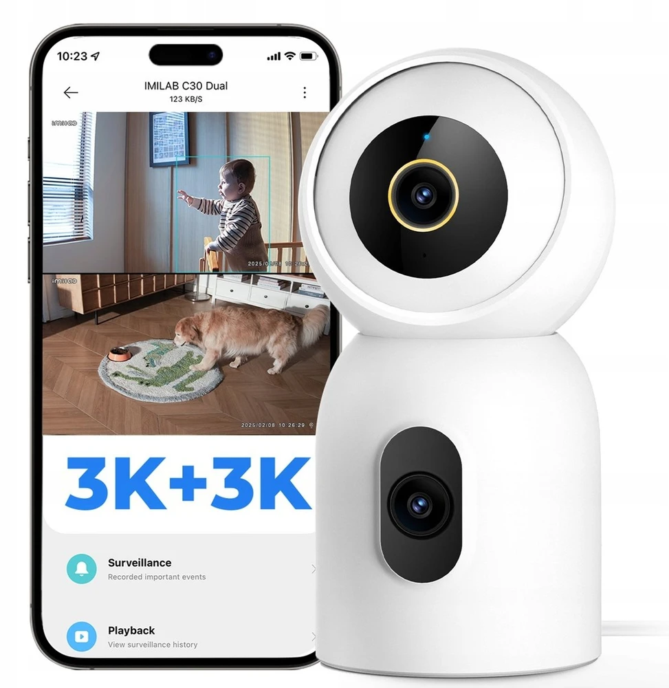 Xiaomi IMILAB Full HD 1080P Internetinė kamera su mikrofonu