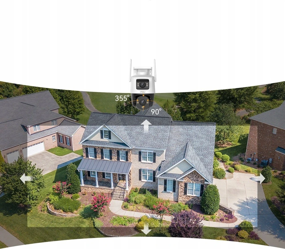 360° lauko Wi-Fi kamera IMOU Cruiser Dual 6MP