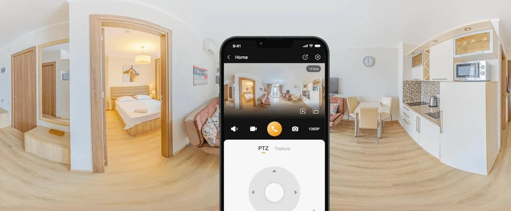 Imou Rex VT Pro IP security camera Indoor 2880 x 1620 pikselių Desk