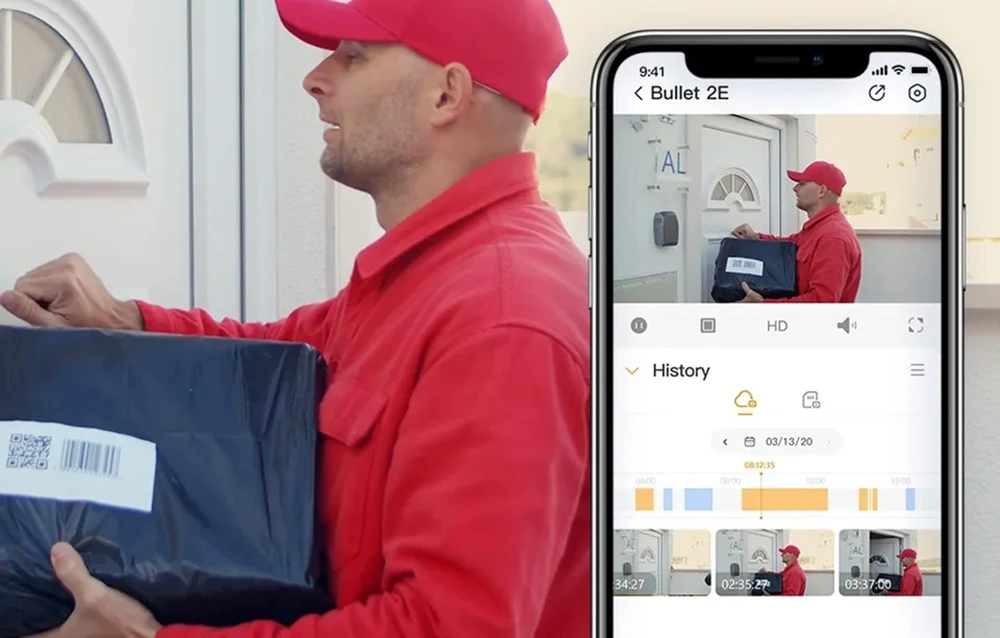Lauko WiFi kamera IMOU Bullet 2E 5MP