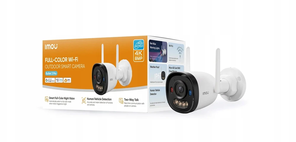 IP kamera Imou Bullet 3 Pro 8MP IPC-S3EP-8V0W