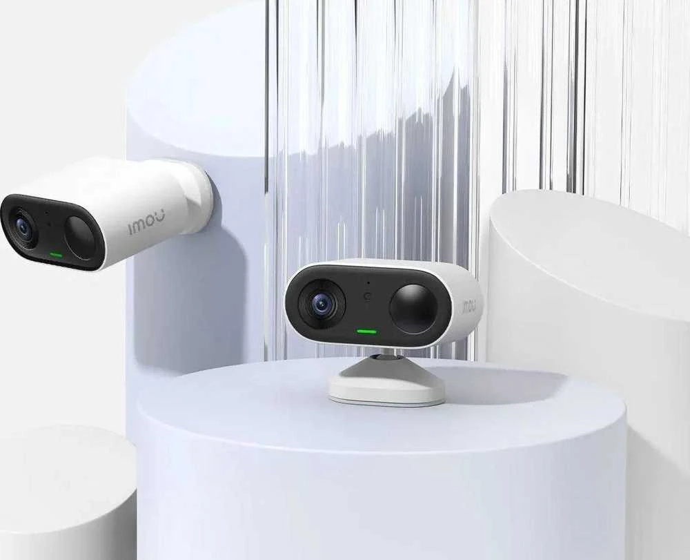 IMOU Cell Go Kit nešiojama kamera (balta) su saulės kolektoriumi IMOU FSP12
