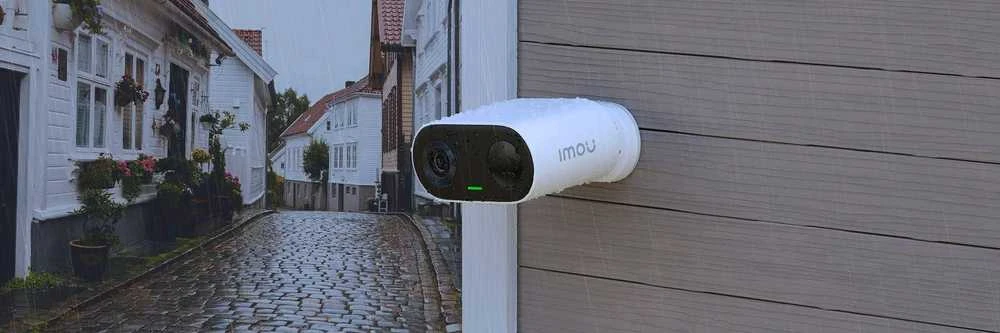 IMOU Cell Go Kit nešiojama kamera (balta) su saulės kolektoriumi IMOU FSP12