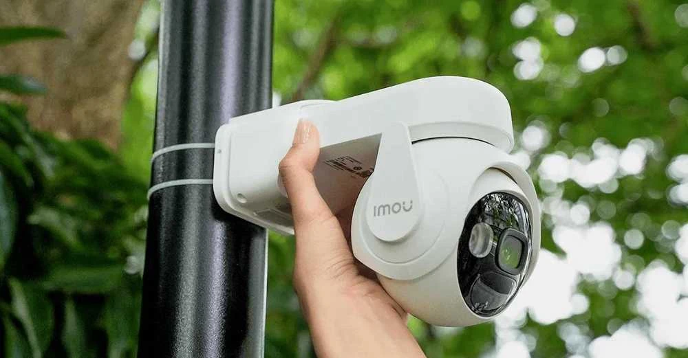 Lauko Wi-Fi kamera su saulės kolektoriumi Imou Cell PT 3mp H.265