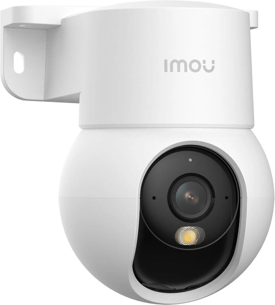 „Imou Ranger Mini“, 5MP belaidė IP kamera, 1/3 colio CMOS, 355 laipsnių panoraminis vaizdas ir 50 laipsnių pakreipimas, H.265/H.264, 20 kadrų per sekundę 1620 pikselių vaizdo kokybė, 3,6 mm fiksuotas objektyvas, naktinio matymo atstumas iki 10 m, „micro SD“ kortelė iki 512 GB, 8 kartų skaitmeninis priartinimas, 1x RJ45 jungtis, mikrofonas ir garsiakalbis.
