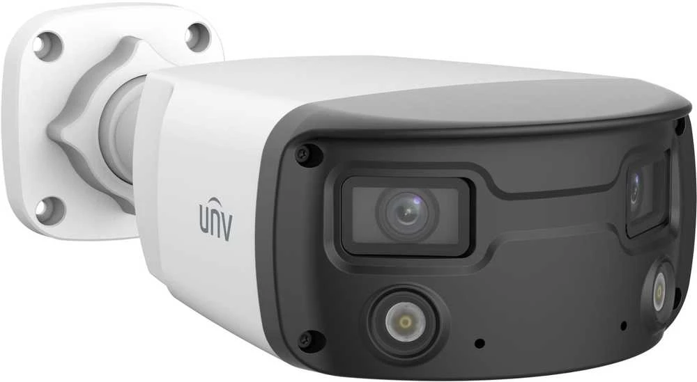 IP KAMERA IPC2K28SE-ADF40KMC-WL-I0 PANORAMINĖ "ColorHunter" - 8 Mpx 2 X 4.0 mm UNIVIEW