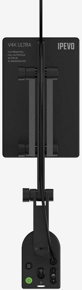IPV IPEVO V4K-13MP ULTRA dokumentų kamera Juoda 25,4 / 3,06 mm (1 / 3.06″) CMOS