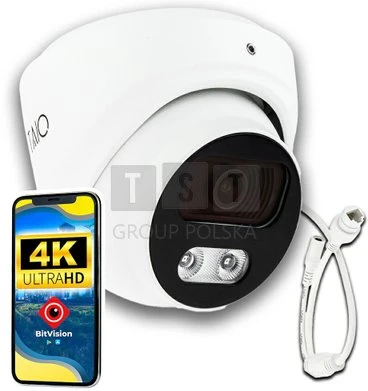 Taio KI-K8-SD-IR-M 8MPx IR IP kupolinė kamera
