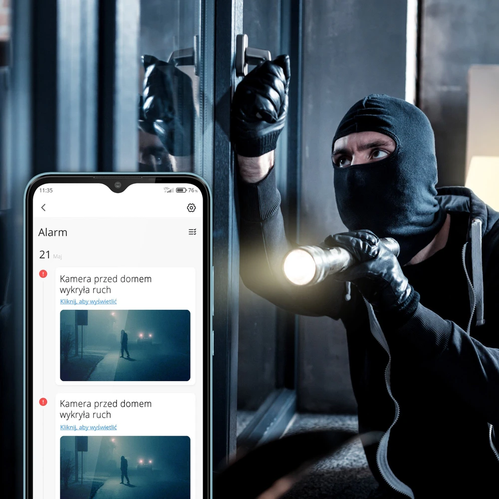 Kruger & Matz Connect C40 Tuya lauko Wi-Fi kamera