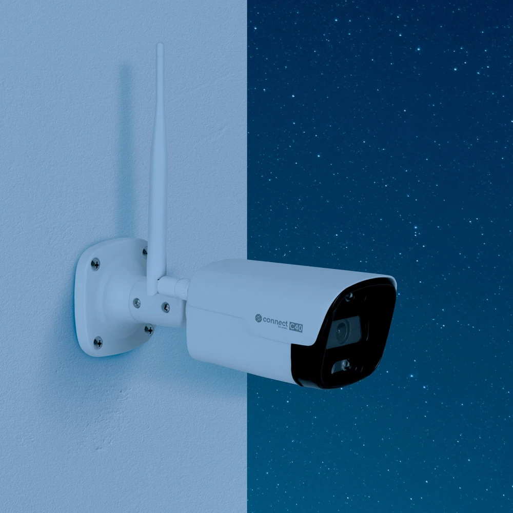 Kruger & Matz Connect C40 Tuya lauko Wi-Fi kamera